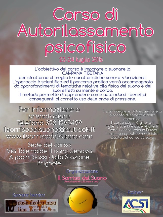 locandina corso autorilassamento nuova