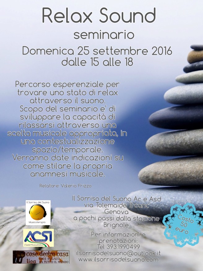 relax sould 25 settembre